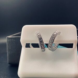 Elegant Silver Hoop Earrings